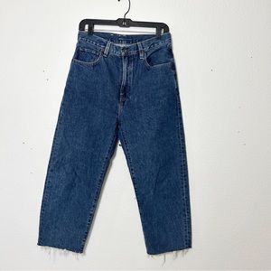 Levi’s barrel crop jeans size 26 high waist SHORT